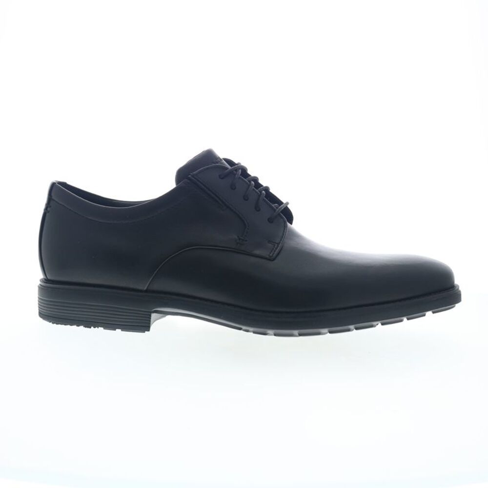 Rockport Mens Total Motion Amalfi Plain Toe Black Shoes (NWT)